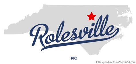 Map of Rolesville, NC, North Carolina