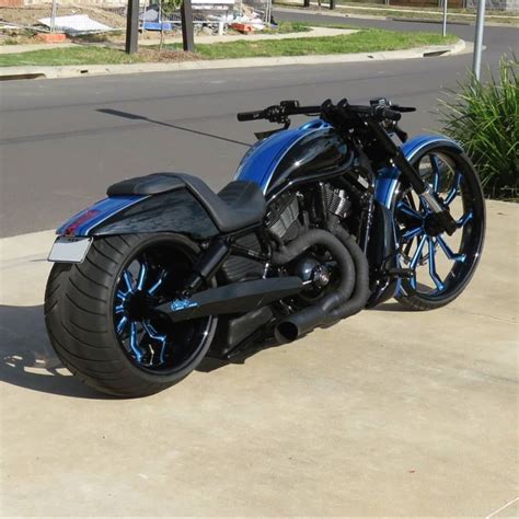 Harley-Davidson® Night Rod "Big Wheel" by Curran Customs | Custom street bikes, Harley davidson ...