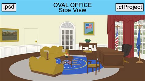 Oval Office - 4 Views