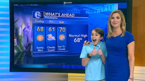 Karen Rogers' son gives forecast on 'Take Your Child to Work Day ...