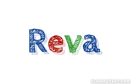 Reva Logo | Free Name Design Tool from Flaming Text