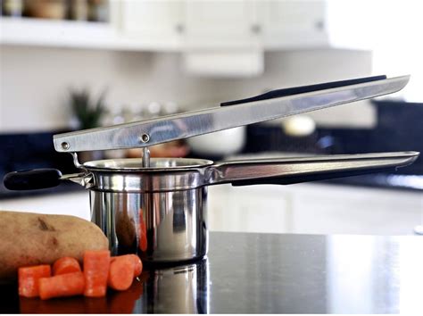 Stainless Potato Ricer With 3 Interchangeable Discs | Priority Chef