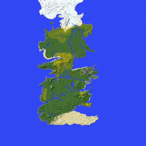 Westeros - Game Of Thrones Minecraft Map