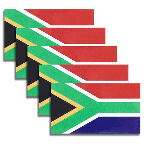 Buy WXTWK 5 Pack South Africa Decal - South African s Reflective Vinyl ...