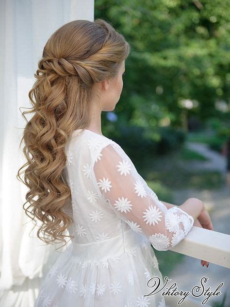 14 Best Children's wedding hair ideas | flower girl hairstyles, kids hairstyles, wedding hairstyles