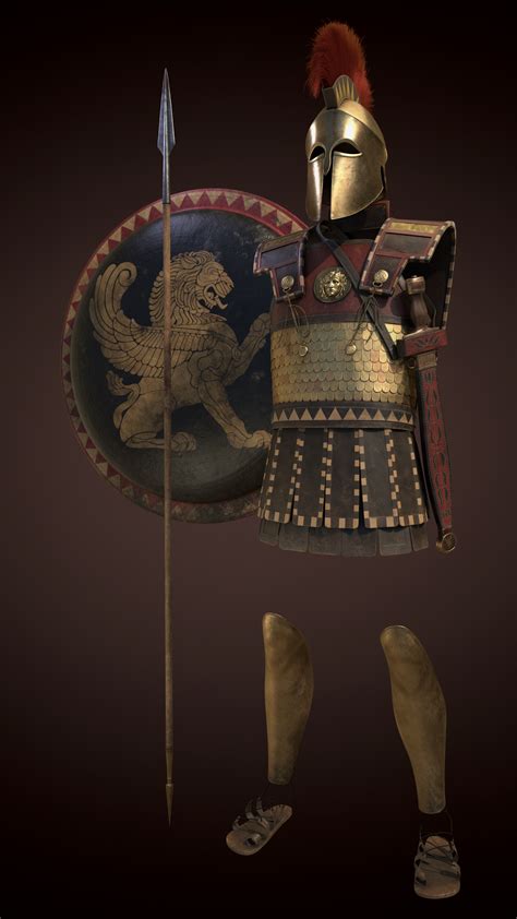 ArtStation Greek Hoplite Armor, 54% OFF | www.pinnaxis.com