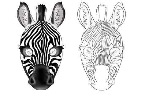 Printable Zebra Mask - Coolest Free Printables