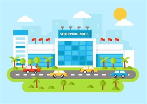 Shopping Mall Vector at Vectorified.com | Collection of Shopping Mall ...