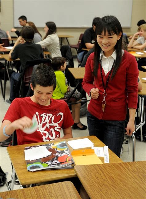 Chinese Teachers Trade Lessons In County Schools