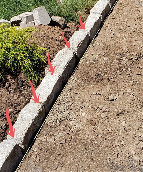 How To Fill Gaps Between Cobblestone Driveway Edging ? - Building ...