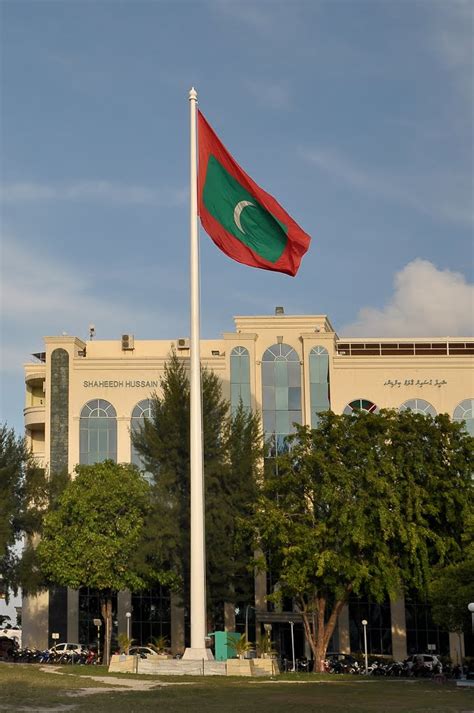 Maldivian flag - Male