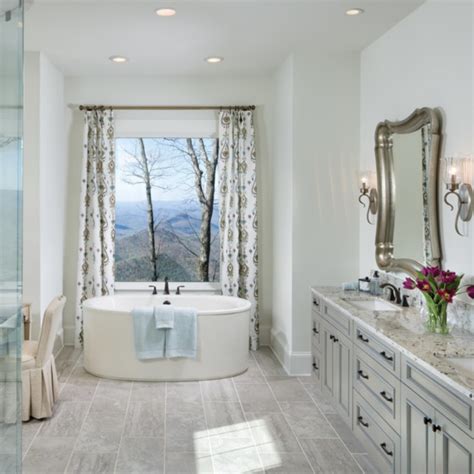 Winning White Bathroom Designs With Granite Countertops