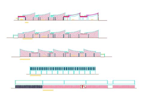 Chandigarh college of architecture in AutoCAD | CAD (641.3 KB) | Bibliocad