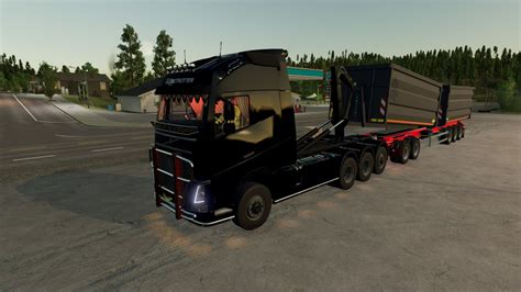 Volvo Hooklift / JYKI Trailer / Container Pack FS22 - KingMods