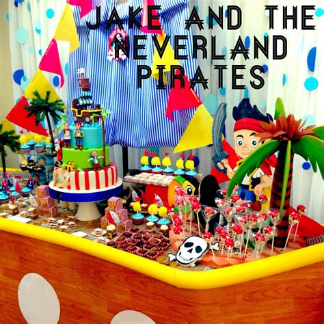 Jake and the never Land pirates party Visit www.fireblossomcandle.com for more party ideas ...