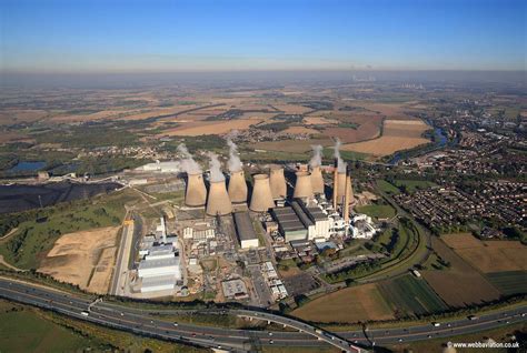 Ferrybridge power station aerial photograph | aerial photographs of ...