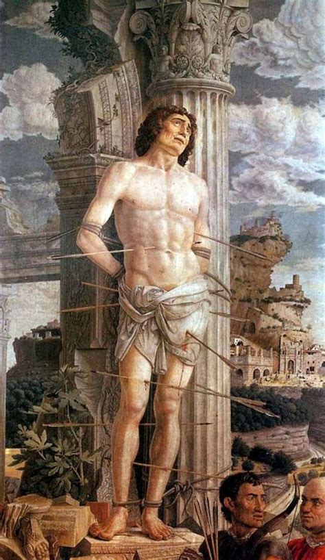 Saint Sebastien by Andrea Mantegna ️ - Mantegna Andrea