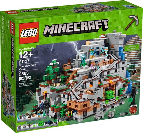 Buy LEGO Minecraft - The Mountain Cave (21137) at Mighty Ape NZ