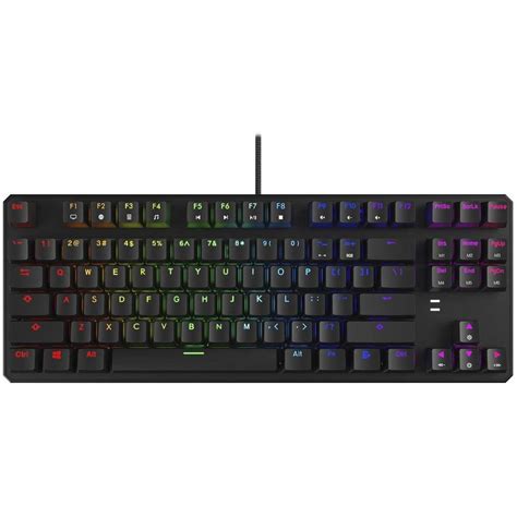 Tecware Phantom 87 key TKL RGB Mechanical Keyboard For Brown Switch ...