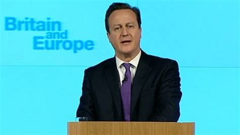 David Cameron speech: UK and the EU - BBC News