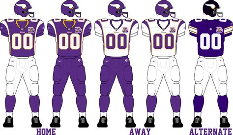 Minnesota Vikings 2010 Uniforms - Minnesota Vikings Uniform History Clipart - Large Size Png ...