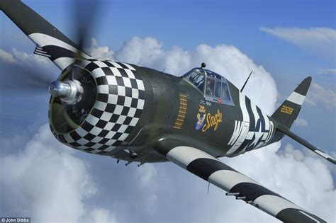 The Aerial Reenactment of Seven Decades of WWII Dogfights: The P-47 ...