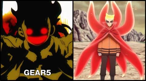 Gear 5 Vs Baryon Mode: Is Luffy stronger than Naruto now?