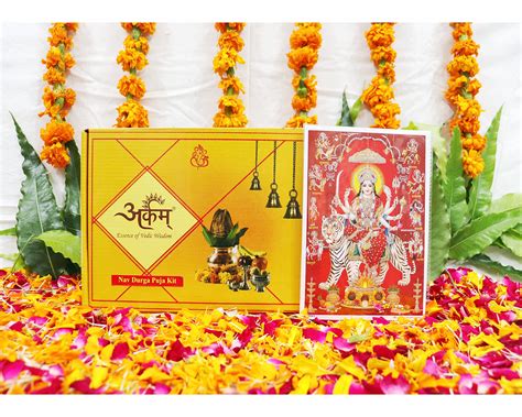 Buy ARKAM Navdurga Puja Samagri Kit for Durga Pujan/Navratri Puja Kit ...