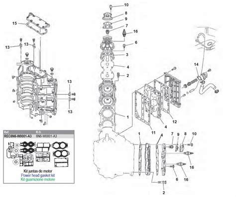 Yamaha 115 Outboard Motor Parts Diagram | Reviewmotors.co