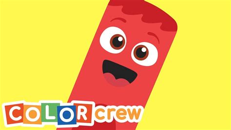 Toddler Learning Video | Color Crew - Red | Drawing | @BabyFirst Learn ...