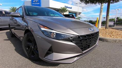 2021 Hyundai Elantra SEL | Fluid Metallic | Gray Interior - YouTube