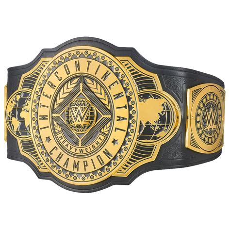 Intercontinental Championship Title (2019) Belt with Free Carrying Bag