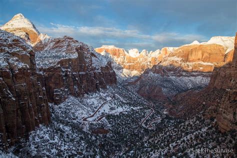 Canyon Overlook Trail at Sunrise: Zion National Park - Through My Lens