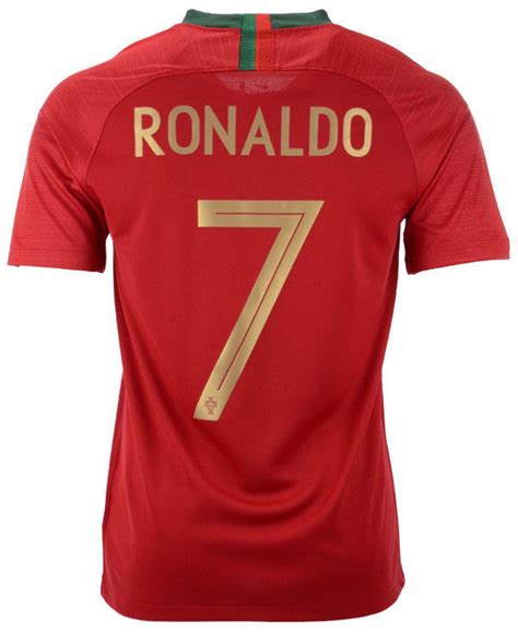 Lyst - Nike Cristiano Ronaldo Portugal National Team Home Stadium Jersey in Red for Men