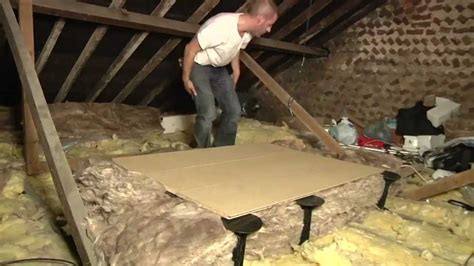 loft storage stilts - YouTube