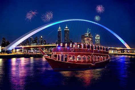 2024 Dubai Canal Dhow Cruise Dinner