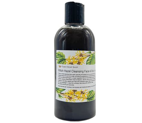 Witch Hazel Cleansing Face Wash, 1 Bottle of 250ml - Etsy UK