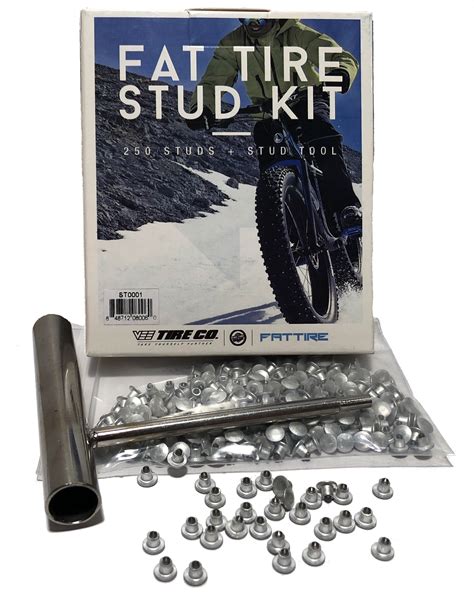 Vee Tire Fat Tire Bike Stud Kit - 250 pointed Carbide Tip studs and ...