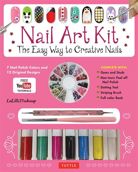 Nail Art Kit: The Easy Way to Creative Nails | Kids' BookBuzz