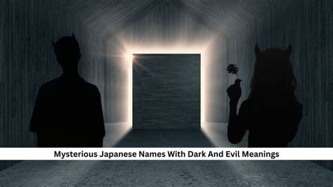 165+ Mysterious Japanese Names With Dark And Evil Meanings – Paige Simple