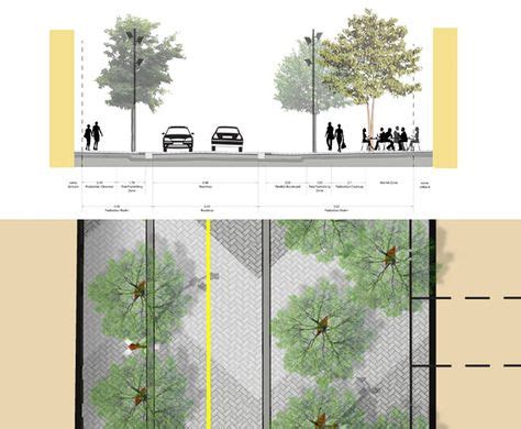 10+ Road section ideas | urban design, urban planning, streetscape design