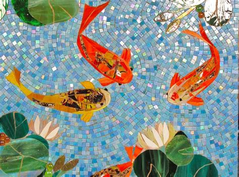 Jewels in the Water | Mosaic art, Mosaic artwork, Mosaic animals