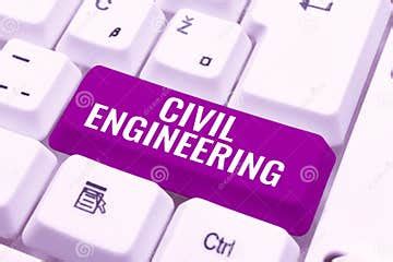 Text Showing Inspiration Civil EngineeringPlanning Design Building of Roads Bridges Public ...