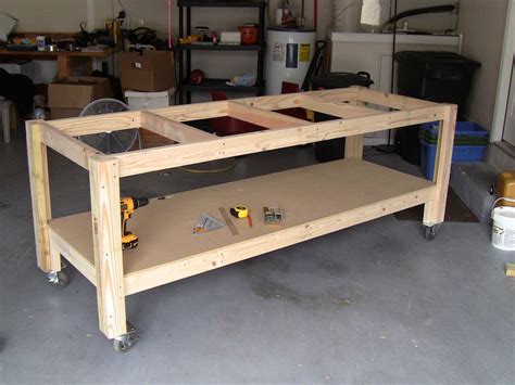 Build your own rolling workbench