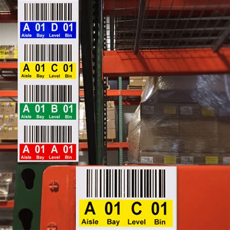 Racking Labels Template at Mark Allen blog