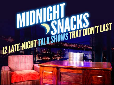 Midnight Snacks: 12 Late-Night Talk Shows That Didn't Last - Rolling Stone