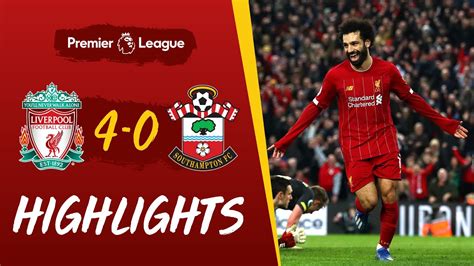 Liverpool Vs Southampton 4-0 Goals and Full Highlights – 2020