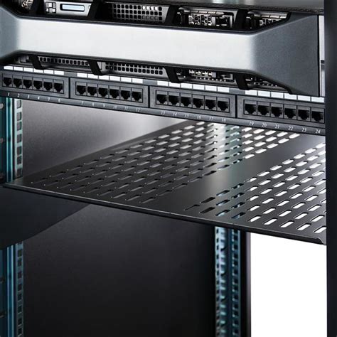 StarTech.com 2U Server Rack Shelf - Universal Vented Rack Mount Cantilever Tray for 19" Network ...