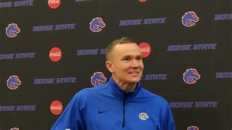 Boise State defensive coordinator, Spencer Danielson, pre-Air Force ...