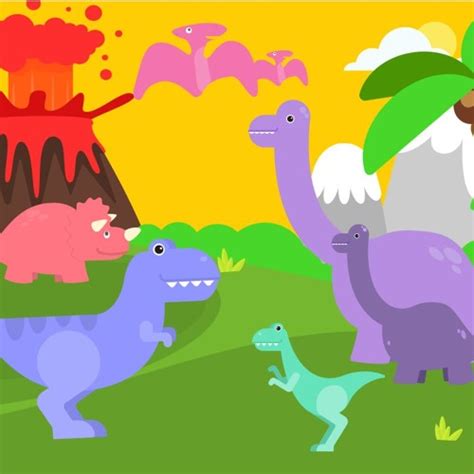 Listen to music albums featuring Prehistoric Animals: Dinosaurs 4 by ...